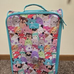 Squishmallows Kids Rolling Suitcase
